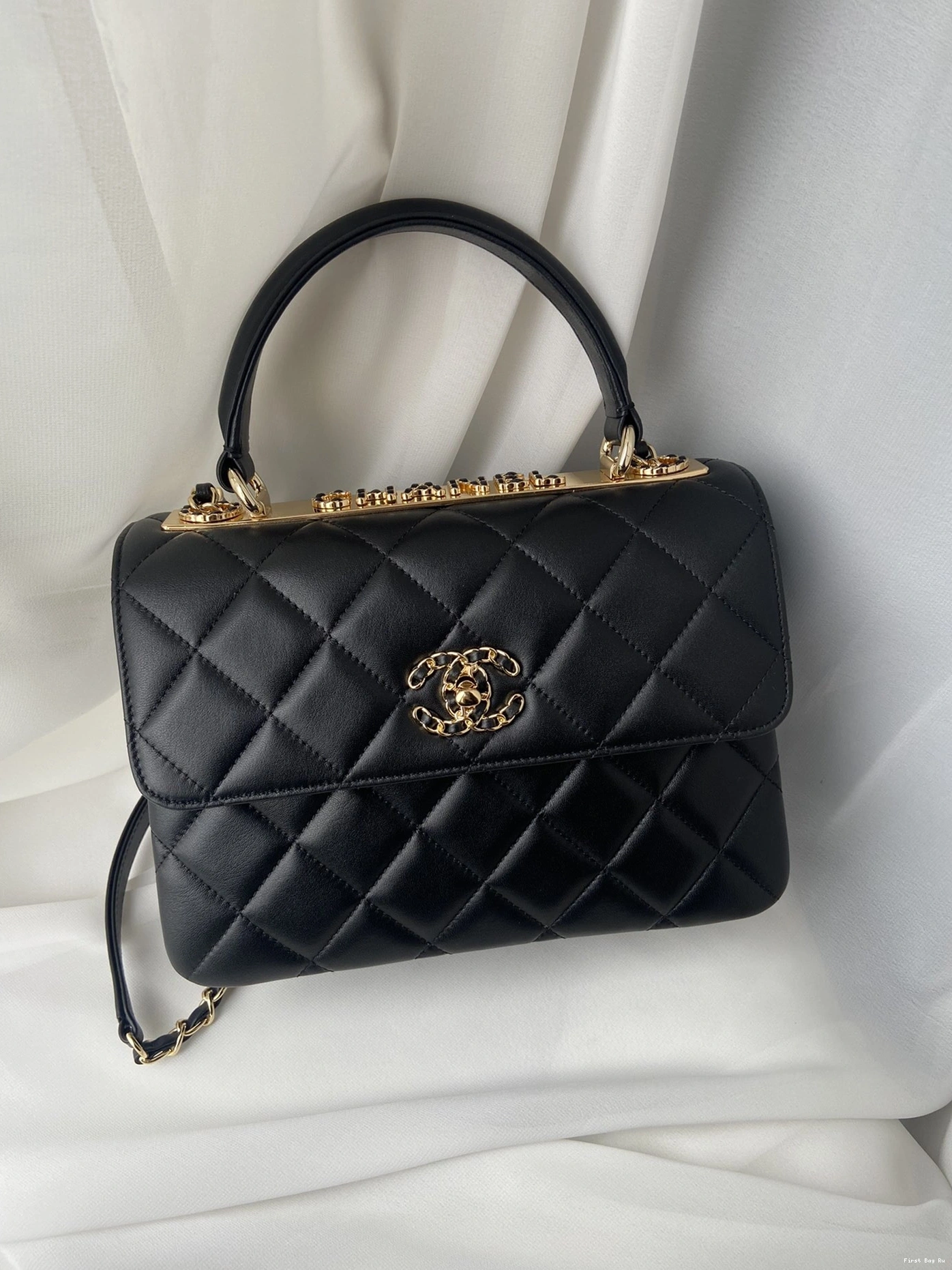 First Bag Ru CC CHANEL trendy -25CM 0810